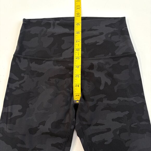 Lululemon Align Nulu Crop 21" Incognito Camo Multi Grey Size 6 Gym Sportswear - Picture 9 of 10